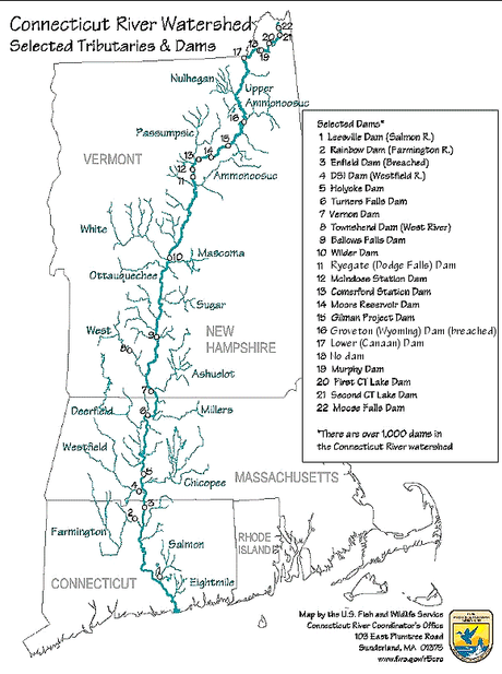 Lesson 1433 Border to Border New Hampshire Walk – Day 2 cont. (A river runs through it)