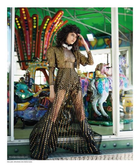 Sarah Engelland in Amélie by Benjamin Kanarek for SCMP Post Fashion Sarah Engelland in Valentino Haute Couture © Benjamin Kanarek