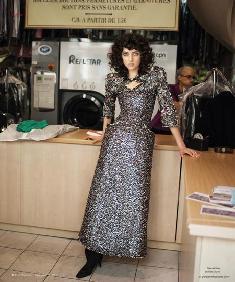 Sarah Engelland in Amélie by Benjamin Kanarek for SCMP Post Fashion Sarah Engelland in Chanel Haute Couture © Benjamin Kanarek