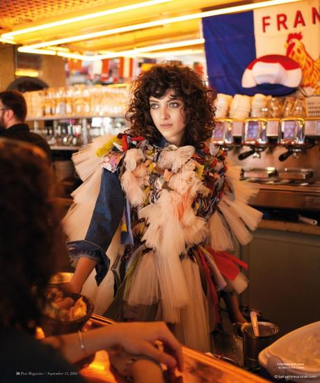 Sarah Engelland in Amélie by Benjamin Kanarek for SCMP Post Fashion Sarah Engelland in Viktor and Rolf Haute Couture © Benjamin Kanarek