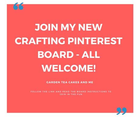 Join My Pinterest Crafting Group Board