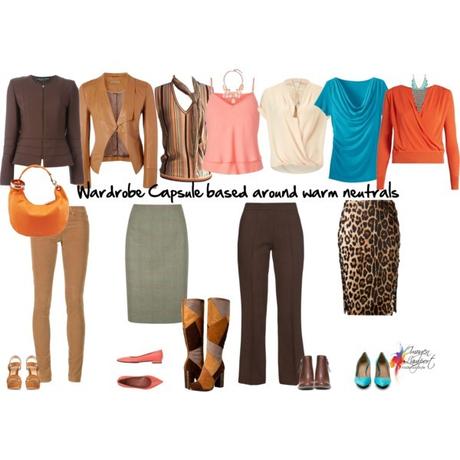 Creating a wardrobe capsule in warm colours
