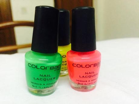 Colorbar Nail Lacquer Pro Mini Collection - Pop Heart Review