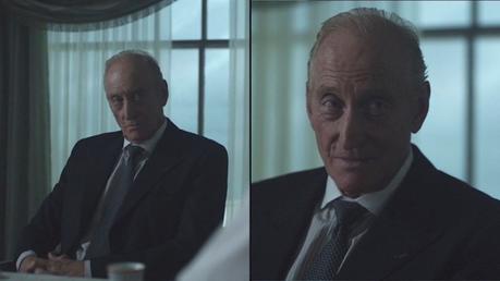 Judge Wargrave’s Navy Suit in And Then There Were None When he