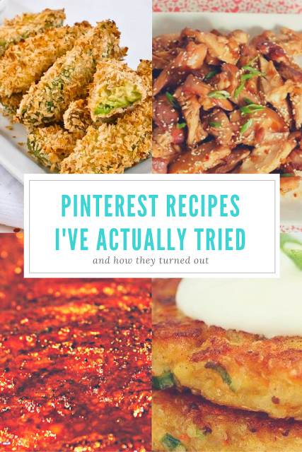 Pinterest Recipes I've Actually Tried and How They Turned Out