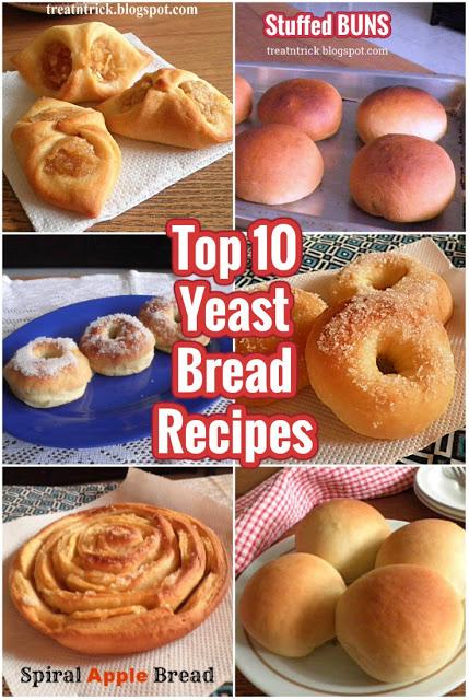 Top 10 Yeast Bread Recipes @ treatntrick.blogspot,com