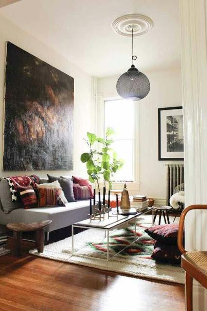 Beautiful rooms that are eclectic, artisan, and bohemian