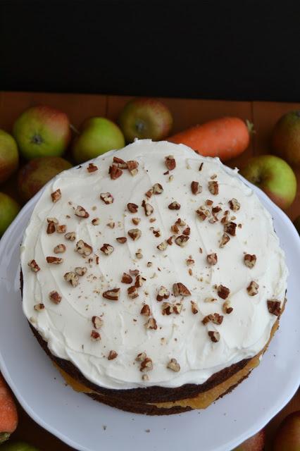 Carrot and apple cake