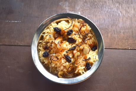Saffron Rice | Saffron Flavored Pulao | Lunch Box Recipe
