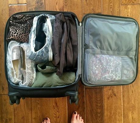 packing for 2 weeks in a carry-on suitcase