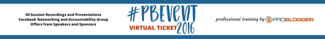 PBevent Problogger Virtual Event Tickets