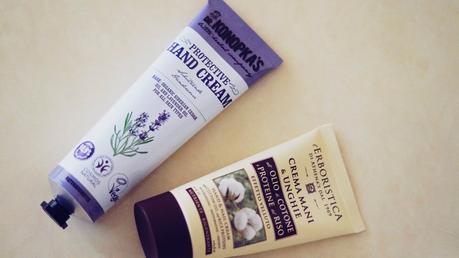 THINK AHEAD OR HOW TO CARE FOR YOUR HANDS: DR. KONOPKAS PROTECTIVE HAND CREAM AND ERBORISTICA HAND AND NAIL CREAM