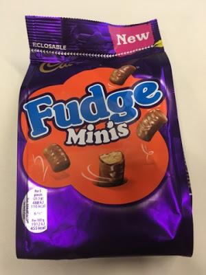 Today's Review: Cadbury Fudge Minis