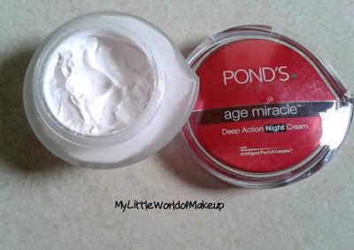 Pond's Age Miracle Deep Action Night Cream Review
