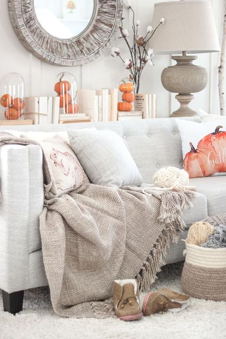 Craftberry Bush | Eclectically Fall Home Tour 2015 | http://www.craftberrybush.com: 