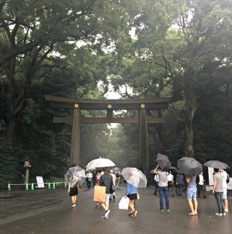 entrance to Meiji temple