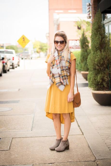Fall vibin’ with Carly from LuLaRoe Fall vibin' with Carly from LuLaRoe; dress her up or dress her down! Tie in a knot or leave it long and flowing. This color is perfect for fall and so easy to accessorize!