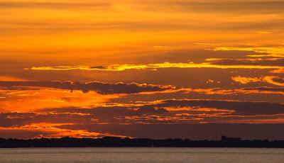 Webster Park Beach sunset  [Sky Watch Friday]