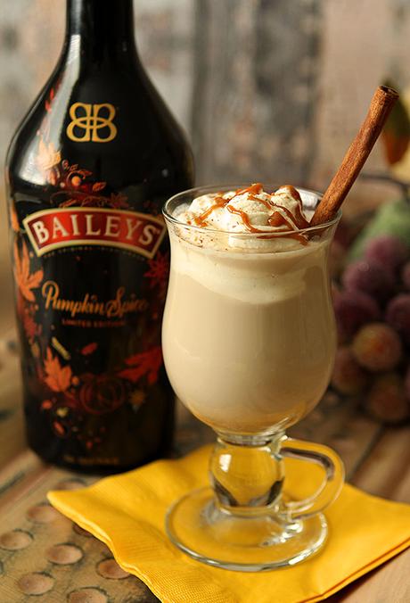 Dessert Coffee with Bailey’s Pumpkin Spice Liqueur