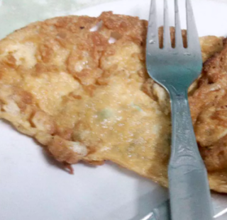 Chicken Omelet Fry at AQUASHINE-Coffee House-Jadavpur