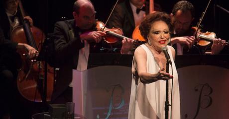 Bibi Ferreira at Symphony Space in Manhattan, Sep 20, 2016