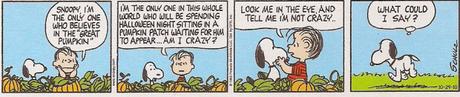 Concerning Cucurbit Comics, or 57 Years of Hilariously Sincere Waiting for The Great Pumpkin.