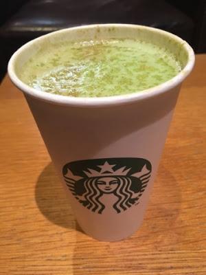 Today's Review: Starbucks Citrus Mint Green Tea Latte