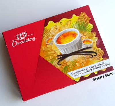 Review: Kit Kat Chocolatory Salted Caramel Crème Brûlée with Madagascan Vanilla Seeds