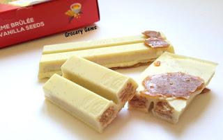 Review: Kit Kat Chocolatory Salted Caramel Crème Brûlée with Madagascan Vanilla Seeds