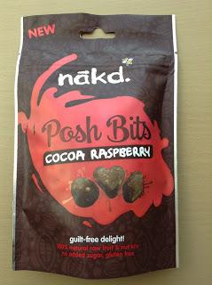 nakd posh bits: cocoa raspberry