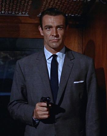 From Russia With Love – Bond’s Istanbul Suits, Pt. 5: Gray Pick Sean Connery as James Bond in From Russia With Love (1963).