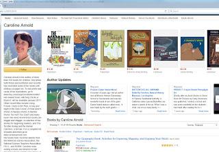 AMAZON CENTRAL AUTHOR PAGE