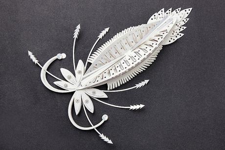 Paper Art Exhibit - Paper Creatures at the Old Jaffa Museum Creature - Merav Peleg