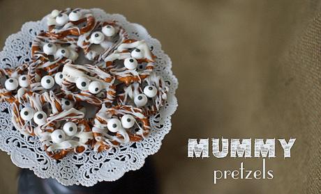 a blast from the past | mummy pretzels