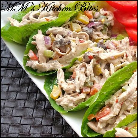 Healthier Creamy Chicken Salad...all about compromises!!