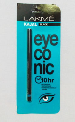 REVIEW Lakme Eyeconic Kajal in Black with swatches