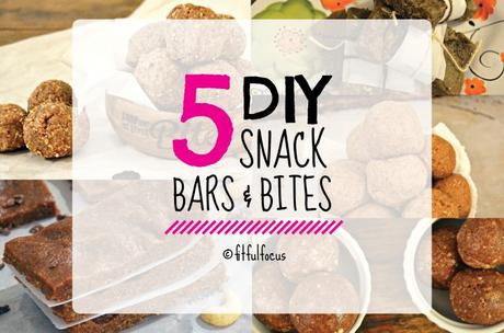 5 DIY Snack Bars and Bites