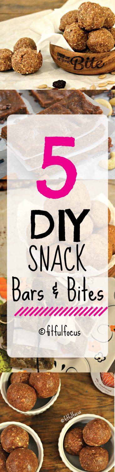 5 DIY Snack Bars and Bites