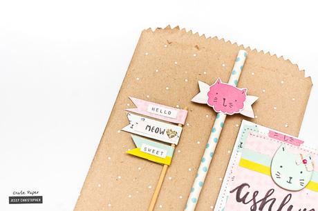 Crate Paper Design Team : Kitty Card Invite