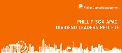 The New Phillip SGX APAC Dividend Leaders REIT ETF