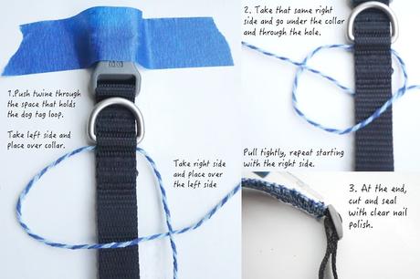 DIY: Matching Square Knot Bracelet and Dog Collar