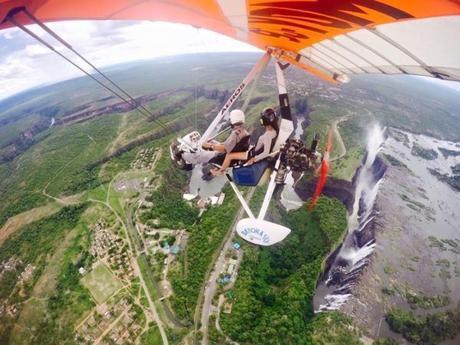 Becoming a Bird in a Microlight in Zambia Becoming a Bird in a Microlight in Zambia