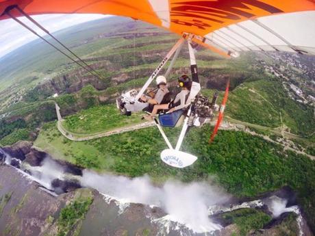 Becoming a Bird in a Microlight in Zambia Becoming a Bird in a Microlight in Zambia