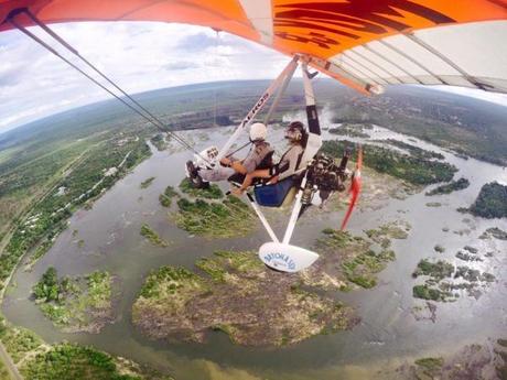 Becoming a Bird in a Microlight in Zambia Becoming a Bird in a Microlight in Zambia