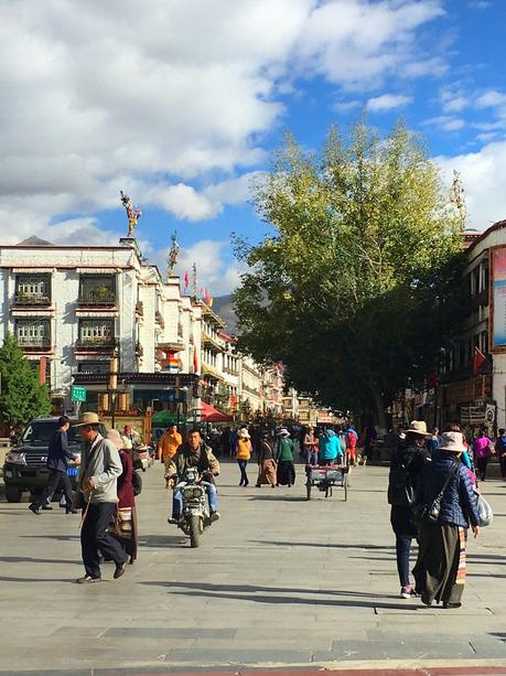 The Roof of the World: Why Travelling to Tibet Should Be On Your Bucket list! Barkhor Bazaar | Mint MOcha Musings