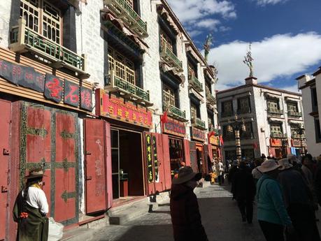 The Roof of the World: Why Travelling to Tibet Should Be On Your Bucket list! bazaar-lhasa