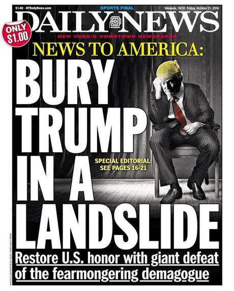 New York's Daily News Special Editorial on da Trumpf