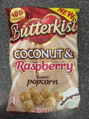 Today's Review: Butterkist Coconut & Raspberry Popcorn