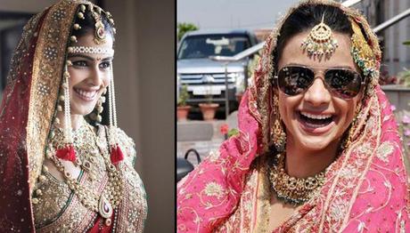 5 Bollywood Brides And Their Stunning Wedding Day Look - Megha Shop