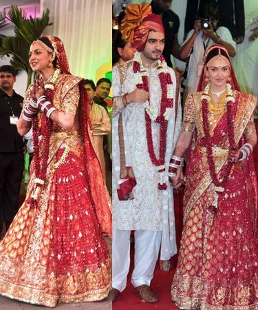 Esha Deol wedding lehngas